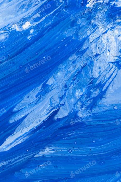 Preview: Abstract flow of liquid paints in mix
