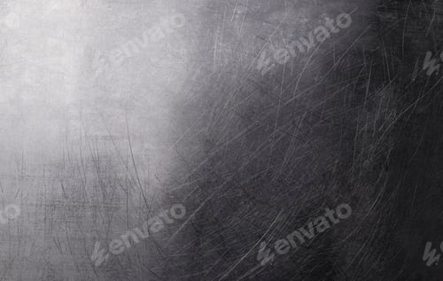 Preview: Old metal background, brushed metal texture with scratches