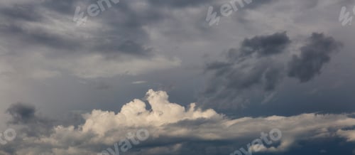 Preview: Cloudscape during a stormy day. Sky Background