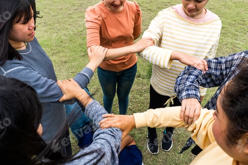 Preview: Team Hands Empathy Trust Partner partnership grow connect business partner and connection
