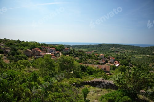 Preview: Traditional local village on island Vis in Croatia