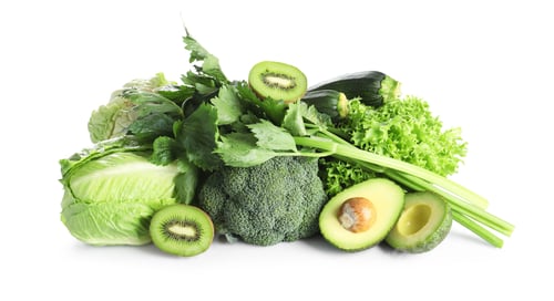 Preview: Superfood. Healthy food products isolated on white