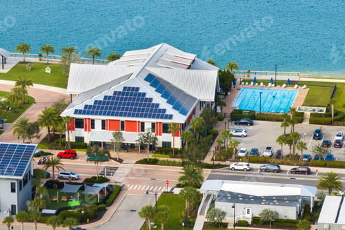 Preview: Solar photovoltaic panels installed on top of Florida