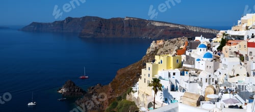 Preview: Santorini island in Greece