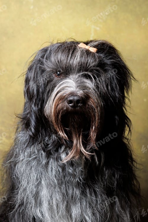 Preview: Schapendoes (Dutch Sheepdog) close up