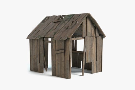 Preview: Dilapidated Wooden Shed