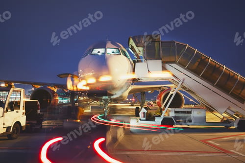 Preview: Airport in the night