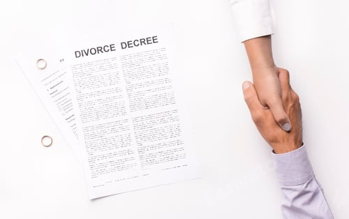 Preview: Husband and wife giving permission to break up
