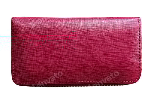 Preview: #7202 Red wallet isolated on a transparent background