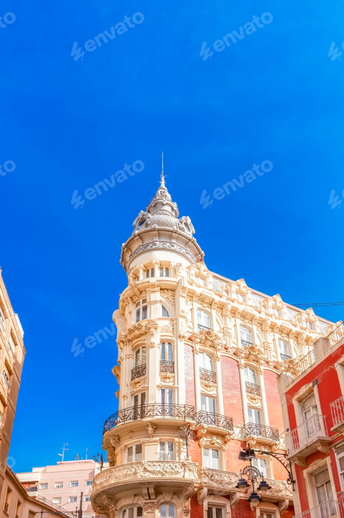 Preview: Streets in Historic City in Downtown Cartagena, Spain