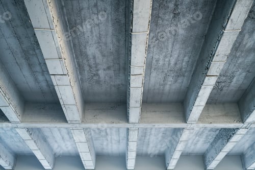 Preview: Concrete ceiling from below