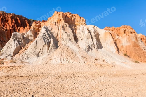 Preview: Red cliffs at Falesia Beach