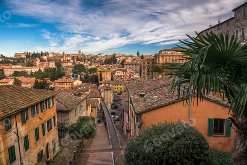Preview: Perugia, Italy on the medieval Aqueduct Street