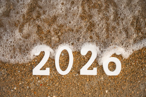Preview: Soft wave covering 2026 on the beach