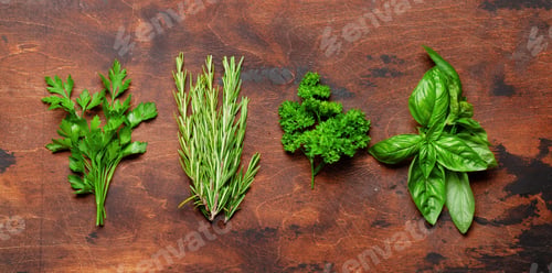 Preview: Various garden herbs