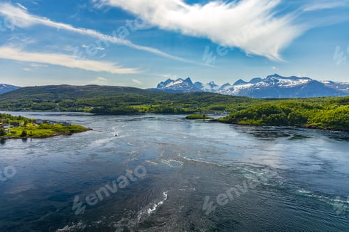 Preview: Beautiful Nature Norway natural landscape.