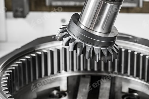 Preview: Metalworking CNC milling machine.