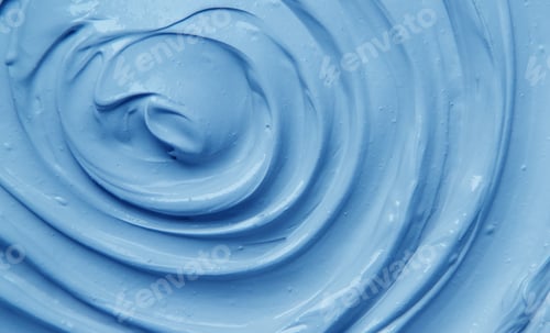 Preview: Clay texture spa mask for face and body. Selective focus.