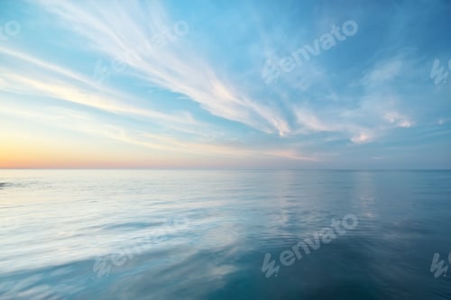 Preview: Beautiful seascape reflection.