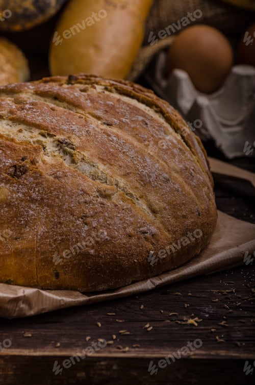 Preview: Homemade bread, product photo