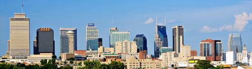 Preview: Skyline Of Downtown Nashville, Tennessee, Usa.