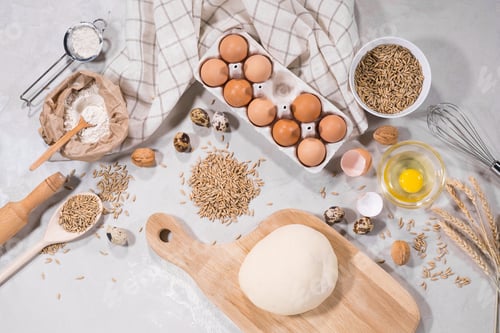 Preview: Natural ingredients for baking