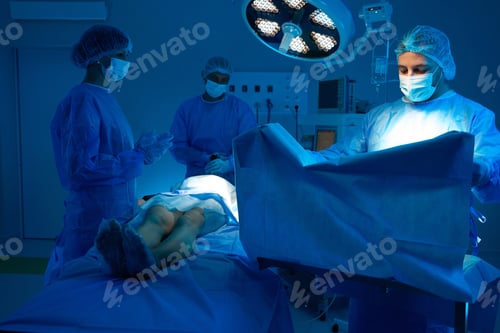 Preview: Surgeons Performing Surgery in an Operating Room