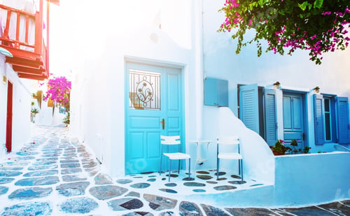 Preview: Cityscape of the island Mykonos