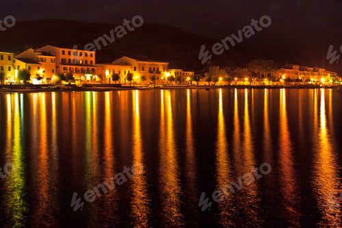 Preview: View of Marciana Marina in night