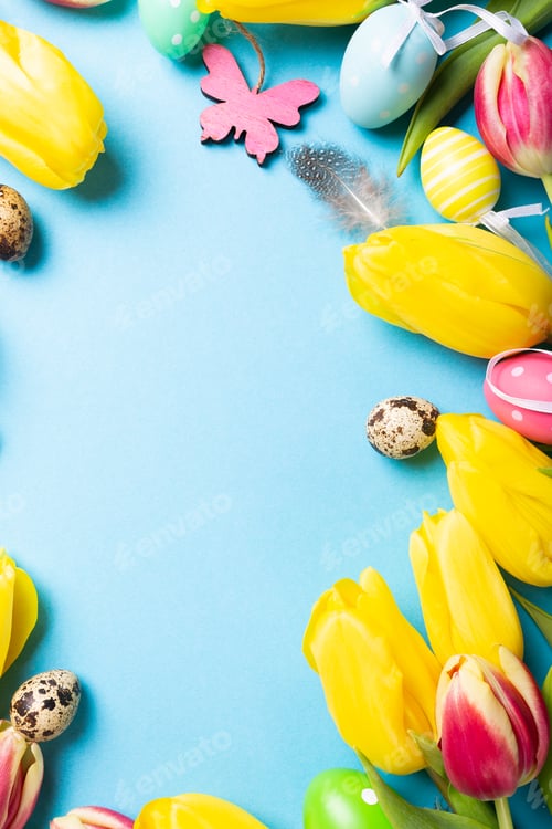 Preview: Happy Easter card.