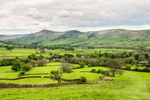 Preview: View on the Hills near Edale, Peak District National Park, UK