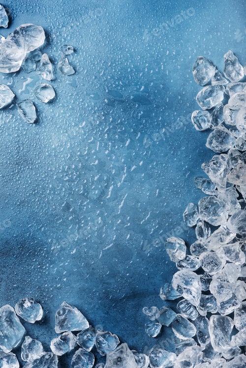 Preview: Different crystals of ice