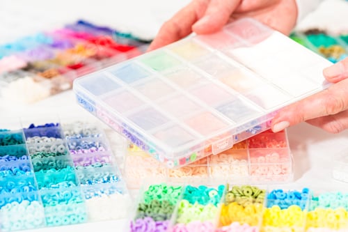 Preview: Colorful Clay Beads Set for Creative Kids' Bracelet Making