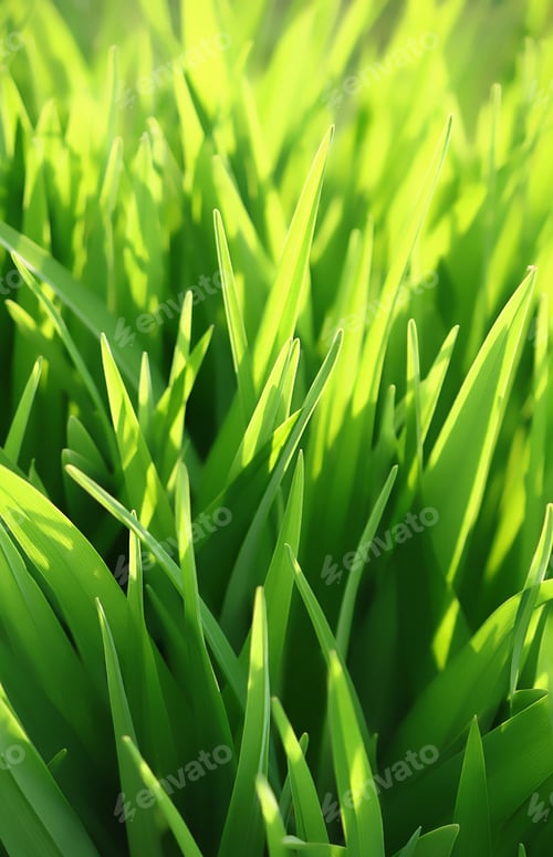 Preview: Green plant and sunlight