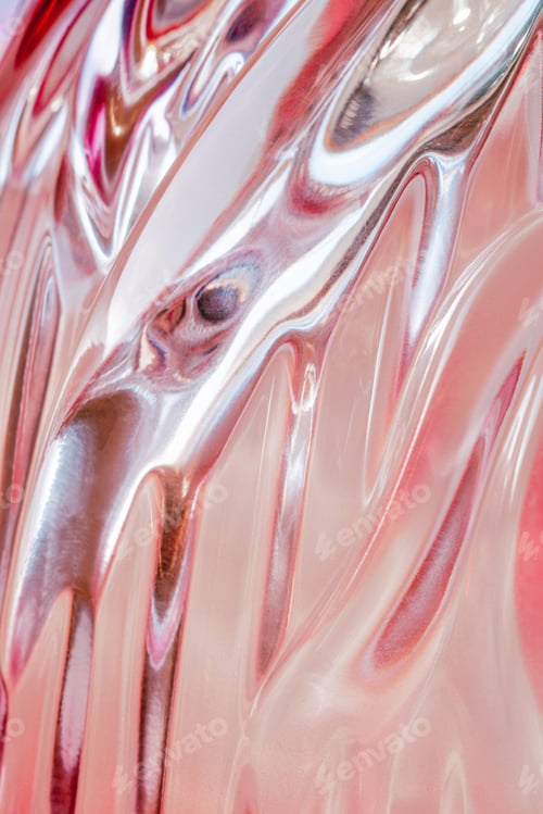 Preview: Abstract texture of colored rippled glass