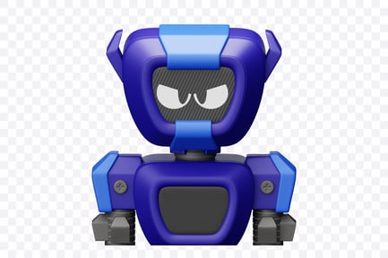 Vista previa: Avatar de robot futurista