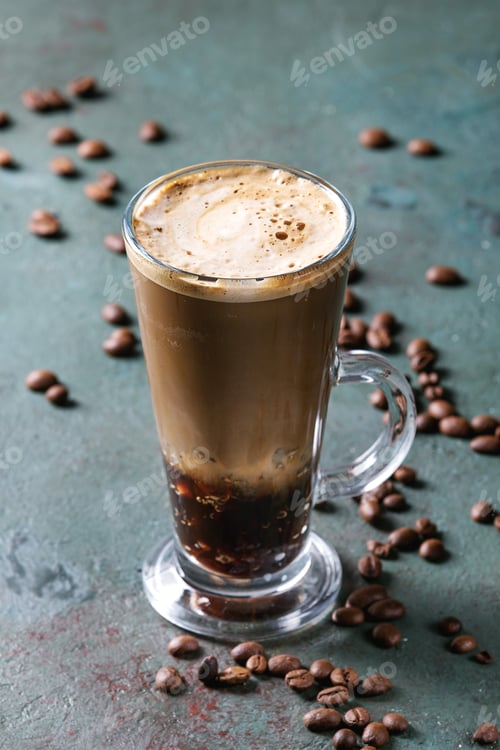 Preview: Coffee espresso with sparkling water