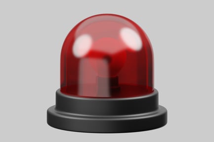 Preview: Red Light on a Black Base