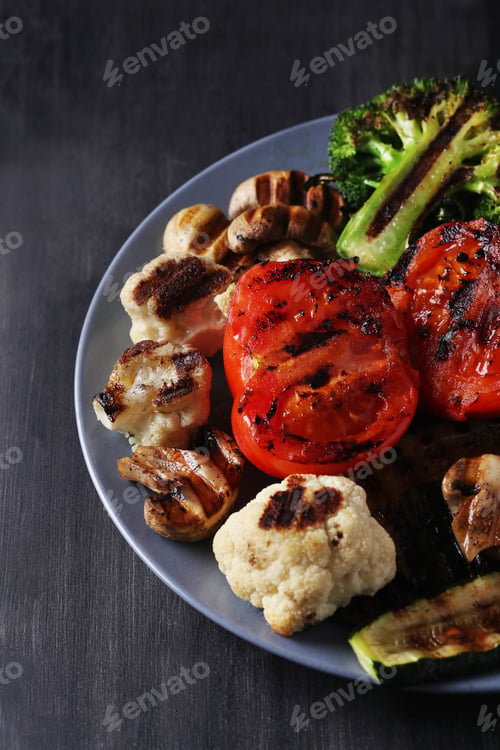 Preview: Grilled vegetables