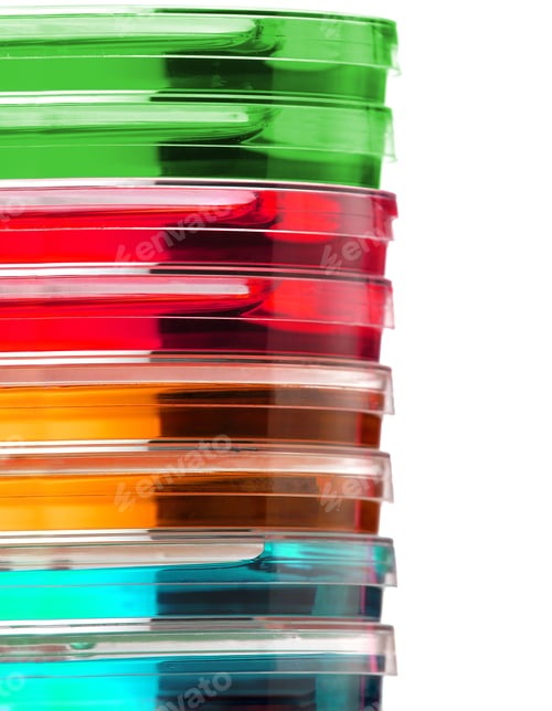 Preview: Petri dish in lab isolated on white