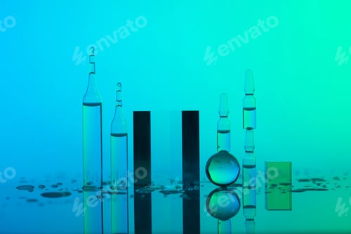 Preview: Glass ampules with serum or vitamins