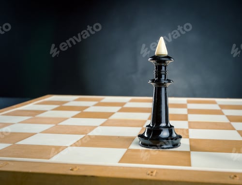 Preview: King on the chess board