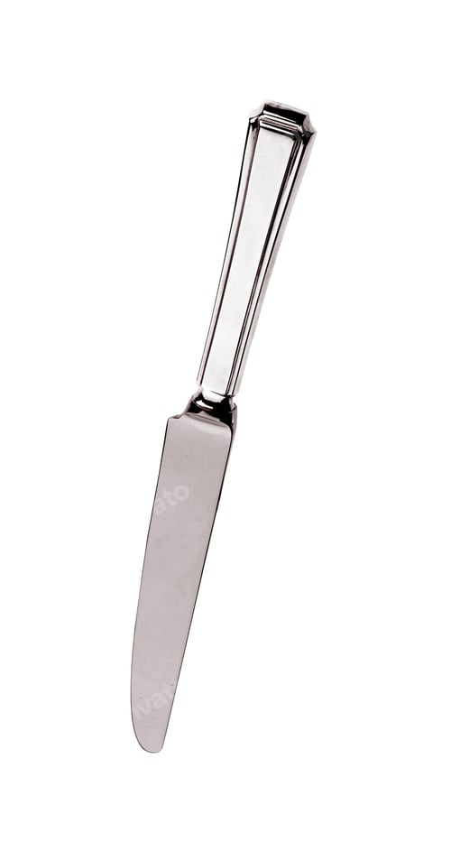 Preview: Table knife isolated on white