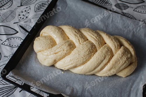 Preview: Homemade bread before baking
