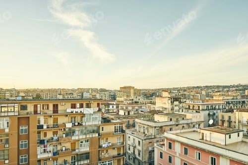 Preview: Rooftop cityscape of Catania, Sicily, Italy