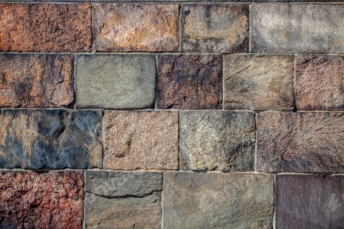 Preview: full frame of empty brick wall background