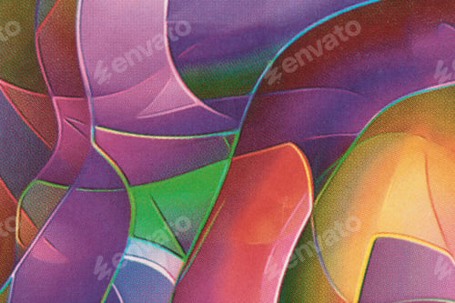 Preview: The fabric is printed by silkscreen printing.