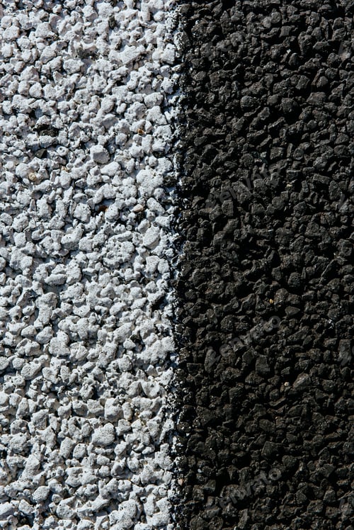 Preview: New asphalt texture with white dashed line