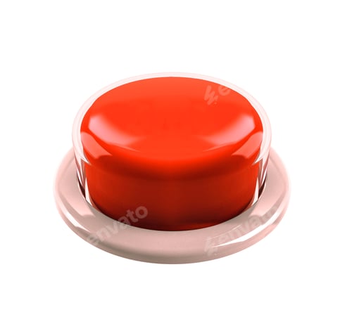 Preview: red button isolated