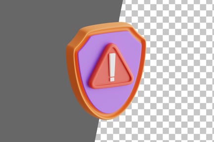 Preview: Shield 3D Icon